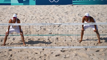 Herrera y Gavira, en su partido inaugural en París.