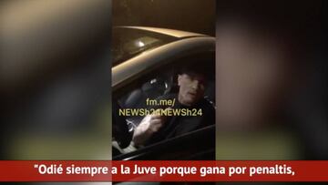 Nainggolan, fumándose un cigarro: "Siempre odié a la Juve"