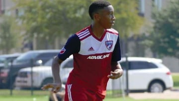 Con tan solo 14 a&ntilde;os, el hondure&ntilde;o ya destaca sobre sus compa&ntilde;eros en la academia de FC Dallas, no solo por su 1.90, sino tambi&eacute;n por su calidad con el bal&oacute;n.