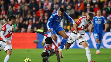 Rayo Vallecano battled well in their 0-0 draw against a dreary Real Madrid.