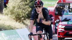 El ciclista del Ineos Pavel Sivakov, durante la s&eacute;ptima etapa de la Vuelta a Espa&ntilde;a 2021 con final en el Balc&oacute;n de Alicante.