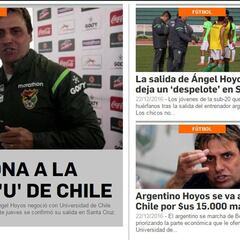 En Bolivia acusan "traición" de Hoyos por dejar la selección para dirigir a la U