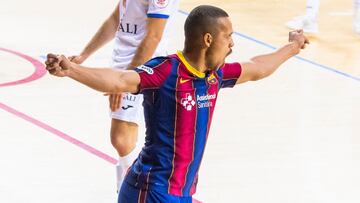 Ferrao, pívot brasileño del Barça.