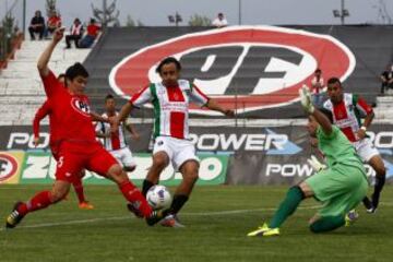 Palestino venció a La Calera por 3-2 con una gran actuación de Renato Ramos.