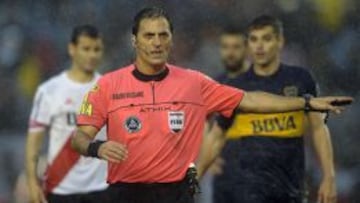 El argentino dirigió el cuestionado River-Boca del 2014.