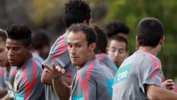 <b>ÚLTIMO ENTRENAMIENTO. </b>Carvalho se ejercitó el pasado miércoles por última vez con Portugal.