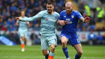 El centrocampista croata del Chelsea, Mateo Kovacic, durante un partido.