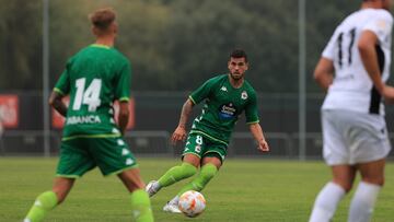 Olabe en el Deportivo vs Bergantiños