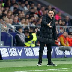 Xavi acaba con la racha del Atleti en el Metropolitano