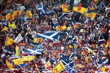 SCOTLAND FOOTBALL FANS  PIC: Newsquest Media Group
