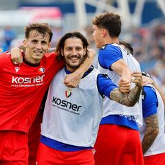 Budimir, segundo máximo goleador de la historia de Osasuna en Primera