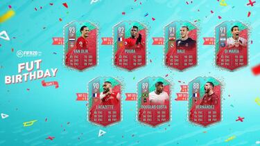 FUT Birthday FIFA 20: equipo 2 ya disponible con Pogba, Van Dijk y Bale