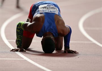 Fotos para la historia. Así logró Anthony Zambrano la medalla de plata en el Mundial de Atletismoo