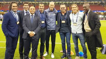 Zidane y su equipo... motivados por grandes madridistas