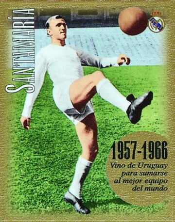 Se incorpor¨® en 1957. Lleg¨® de Uruguay y se sum¨® al mejor equipo del mundo.