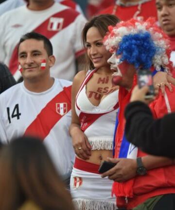 Chile-Bolivia, por semifinales de Copa América. 