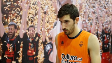 Guillem Vives, jugador del Valencia Basket.