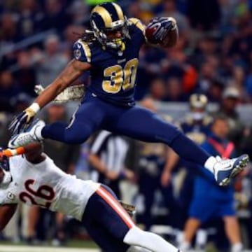 Todd Gurley promete ser la nueva megaestrella en la posición de RB de la NFL.