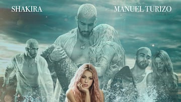 The Colombian artists collaborate on a new single and a video clip that contains several scenes  in the style of “The Little Mermaid”.