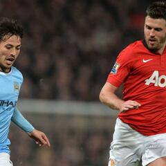 El detalle de clase de Michael Carrick con David Silva