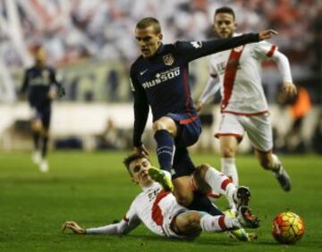 Griezmann y Diego Llorente.