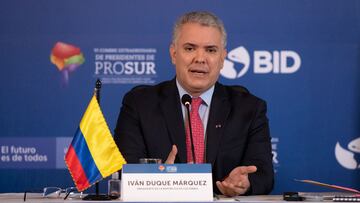 Iv&aacute;n Duque, presidente de Colombia.