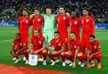 Equipo de Inglaterra.