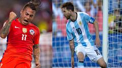 Los aspectos del juego en que Edu Vargas supera a Leo Messi