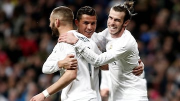 Cristiano, Bale y Benzema, los tres est&aacute;n listos otra vez.