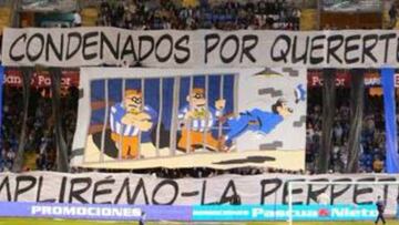 Aficionados del Dépor se citan antes del partido con el Fuenla