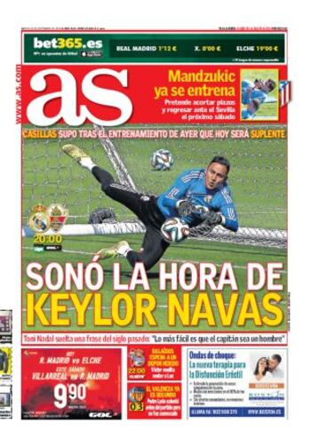 Las portadas de AS de septiembre