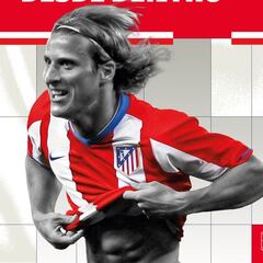 Forlán, imagen del carné de socio del Atlético de Madrid para la 25-26