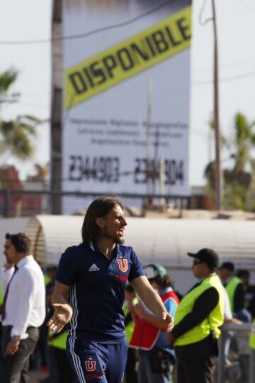 Sebastián Beccacece vivió su último partido como técnico de Universidad de Chile. El argentino dijo adiós a los azules luego de nueve meses marcados por las polémicas y pocos resultados en lo deportivo.