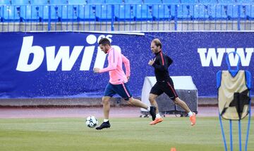 Koke sigue con su recuperaci¨®n.