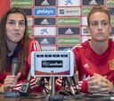 Rueda de prensa completa de Alexia Putellas y Patri Guijarro