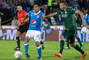 Cadavid y Silva marcaron los goles del equipo embajador.