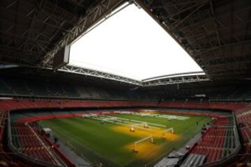 El Principality Stadium se prepara para acoger el próximo 3 de junio la final de la Champions League entre Real Madrid y Juventus.