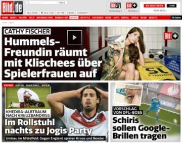 Portadas de la prensa extranjera