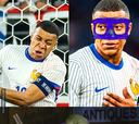 La máscara de Mbappé, lo más viral entre los memes de la EURO