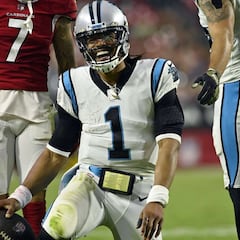 Cam Newton: Panthers QB back with a bang against the Cardinals
