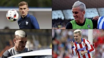 Griezmann sigue cambiando de estilo, y ahora luce melena larga rizada