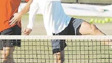 <b>EL GRAN DÚO.</b> Moyá y Ferrero serán los representantes españoles en los individuales.