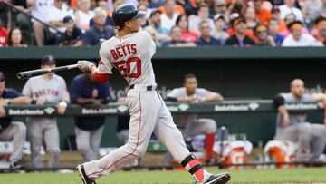 Mookie Betts reafirma el poder explosivo de Boston