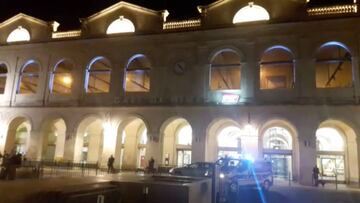 La Policía acordonó la estación de Nîmes tras la falsa alarma