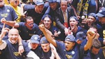 FIESTA. En el Nokia Arena el Maccabi celebra su reinado europeo