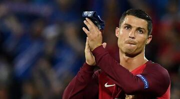 Cristiano Ronaldo ocupa el tercer puesto en la lista.