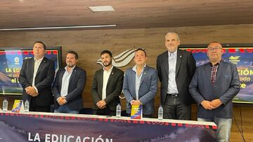 Firma de convenio entre el COC y LaLiga para potenciar deporte en Colombia.