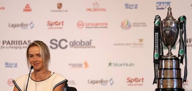 As¨ª llegan las mejores del a?o al WTA Finals de Singapur