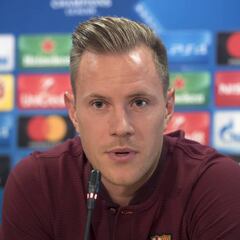 Ter Stegen: "Espero ver a Buffon muchos años más"