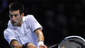 SUFRIDO TRIUNFO. El serbio tuvo que remontar ante un entonado Berdych.